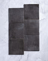 Collie Artisanal Square Charcoal Gloss Zellige Look Spanish Tile 132x132mm