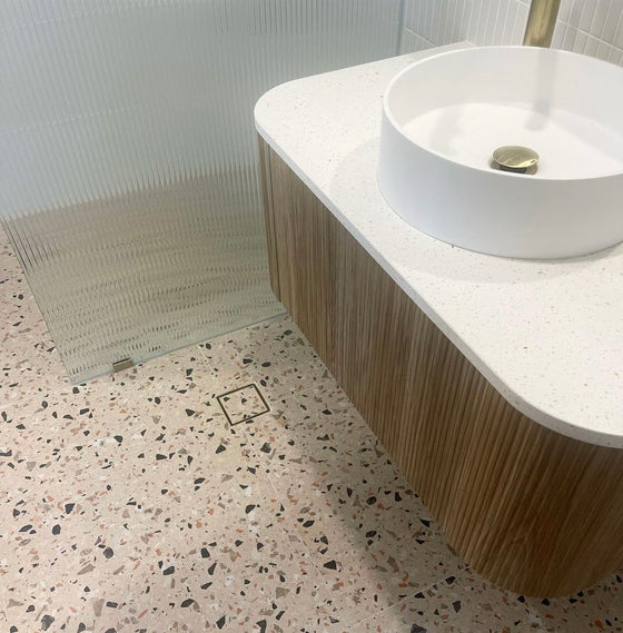 Desmond Coral Terrazzo Look Porcelain Tile 600x600mm