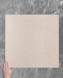  Pols Sand Spanish Terrazzo Look Tile 600x600mm