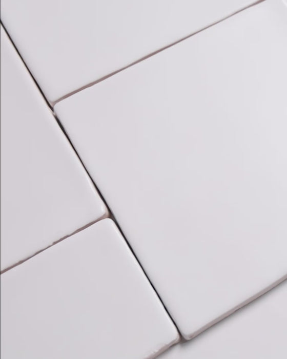 Kiko Subway White Gloss Ceramic Tile 76x162mm